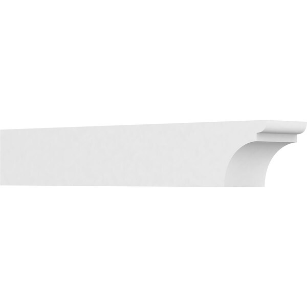 Ekena Millwork Standard Yorktown Architectural Grade PVC Rafter Tail, 6"W X 6"H X 36"L RFTP06X06X36YOR - main